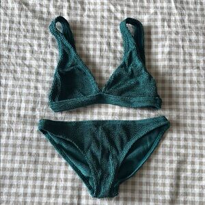 Green bikini